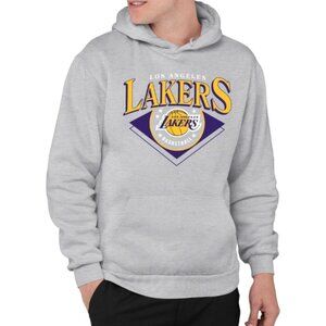 NBA Lakers Unisex Hoodie Size L Official Licensed Los Angeles Fleece Sweatshirt